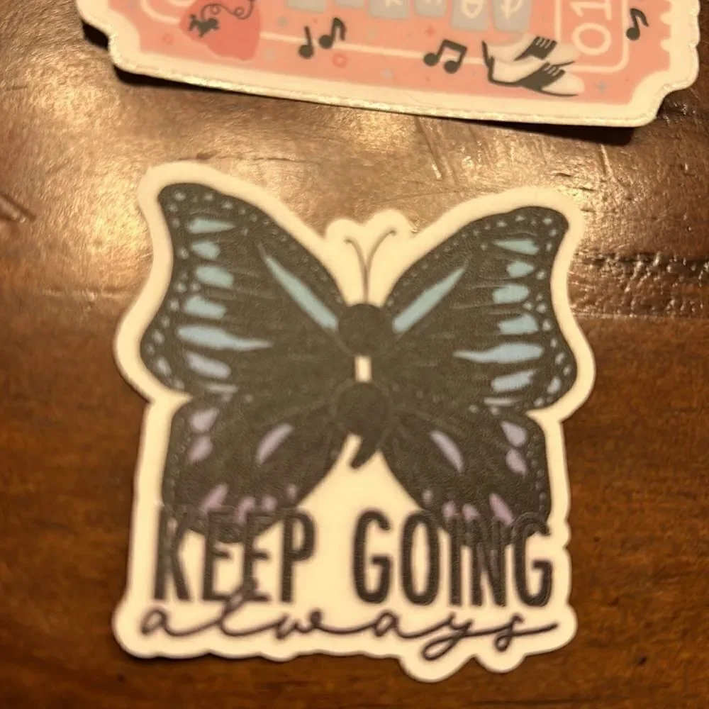 Stickers 10 all new for water bottle or cover agendas